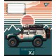 Зошит Yes Off road vehicle А5 36 аркушів клітинка (767335)