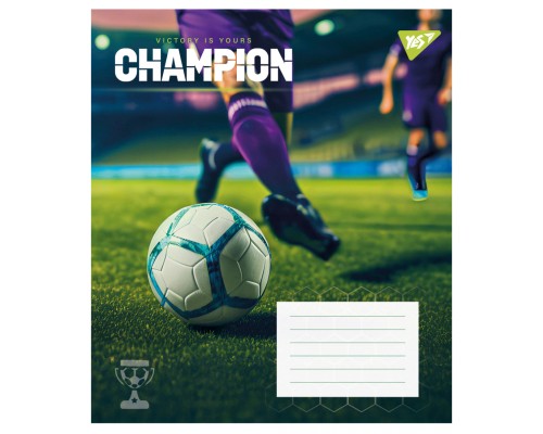Зошит Yes Champion А5 24 аркушів клітинка (767823)