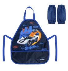 Фартух для творчості Kite Education 161 Hot Wheels з нарукавниками (HW25-161)
