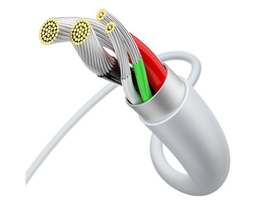 Дата кабель USB 2.0 AM to Micro 5P 2.0m Superior Fast Charging 2A white Baseus (CAMYS-A02)
