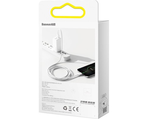 Дата кабель USB 2.0 AM to Micro 5P 2.0m Superior Fast Charging 2A white Baseus (CAMYS-A02)