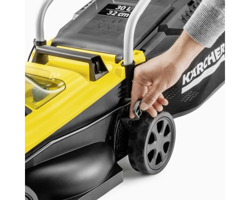 Газонокосарка Karcher LMO 2-18 Battery 18V, 32см, 1x5Ah, 25-60мм (1.445-401.0)
