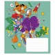 Зошит Школярик Oops 12 аркушів лінія (012-3261L)