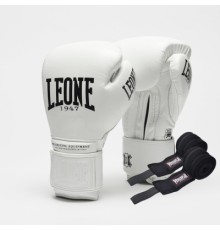 Боксерські рукавички Leone GN111 The Greatest White 10 унцій (GN111_White_10oz)