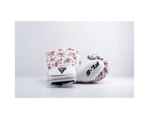 Боксерські рукавички RDX FL-6 White 12 унцій (BGR-FL6W-12oz)