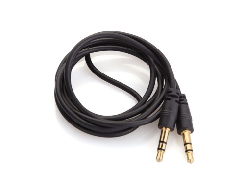 Кабель мультимедійний 3.5mm M to 3.5mm M 5.0m black Voltronic (YT-AUXGJ(M)/(M)-5.0-B)
