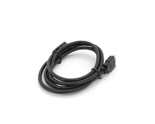 Кабель мультимедійний HDMI M to HDMI M 1.5m V1.4 black Merlion (YT-HDMI(M)/(M)HS-1.5m-5)