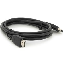 Кабель мультимедійний HDMI M to HDMI M 1.5m V1.4 black Merlion (YT-HDMI(M)/(M)HS-1.5m-5)