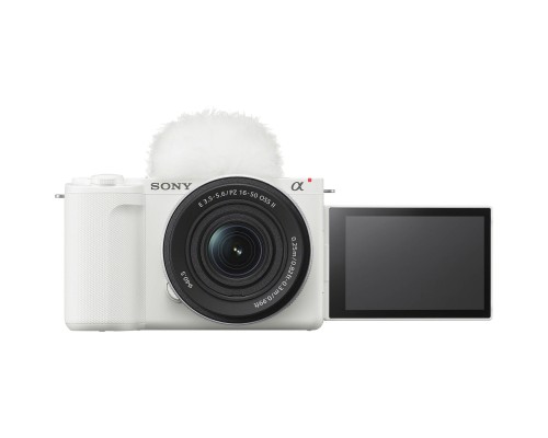 Цифровий фотоапарат Sony Alpha ZV-E10M2 kit 16-50mm White (ZVE10M2KW.CEC)