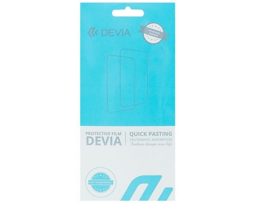 Плівка захисна Devia Hydrogel iPhone 15 Pro Max front+back (DV-SM-15PMFB)