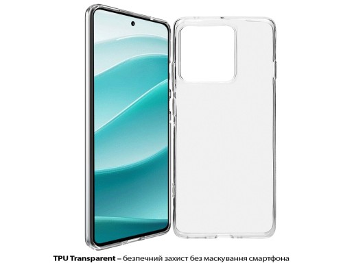 Чохол до мобільного телефона BeCover Motorola Edge 60 Fusion Transparent (713773)