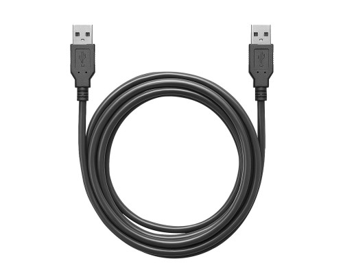 Дата кабель USB 2.0 AM/AM 1.0m black ColorWay (CW-CBUU071-BK)