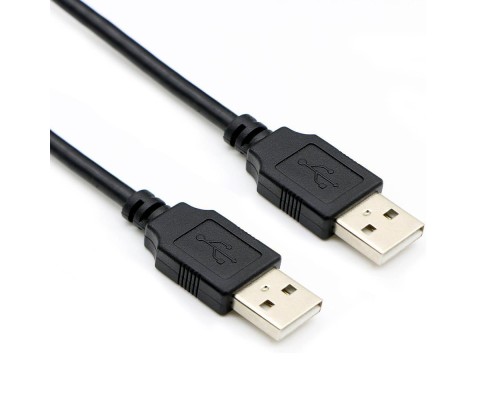 Дата кабель USB 2.0 AM/AM 1.0m black ColorWay (CW-CBUU071-BK)