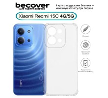Чохол до мобільного телефона BeCover Anti-Shock Xiaomi Redmi 15C 4G/5G Clear (713812)