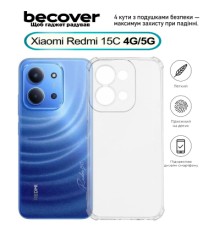 Чохол до мобільного телефона BeCover Anti-Shock Xiaomi Redmi 15C 4G/5G Clear (713812)