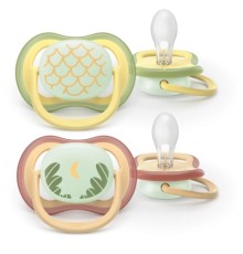 Пустушка Philips AVENT Ultra Air Нічна 0-6 місяців 2 шт (SCF376/27)