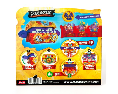 Ігровий набір Piratix S Скриня зі скарбами (PPXSP116IN00)