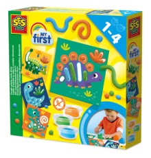 Набір для творчості Ses Creative My first Кумедні динозаври (набір для ліплення) (14409S)