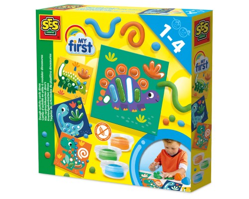 Набір для творчості Ses Creative My first Кумедні динозаври (набір для ліплення) (14409S)
