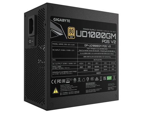 Блок живлення GIGABYTE 1000W (GP-UD1000GM PG5 V2)