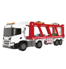 Спецтехніка TechnoDrive серії Large Truck – Автоперевізник Scania (4 машини, світло, звук) (6414KS)