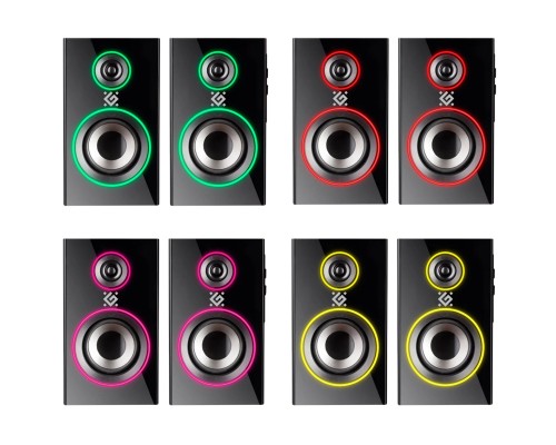 Акустична система Defender Solar 20 Bluetooth Black (65721)