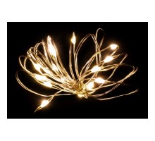 Гірлянда Luca Lighting струна, 1 м, класична біла, 10 LED 2xCR2032 (8718861660623)