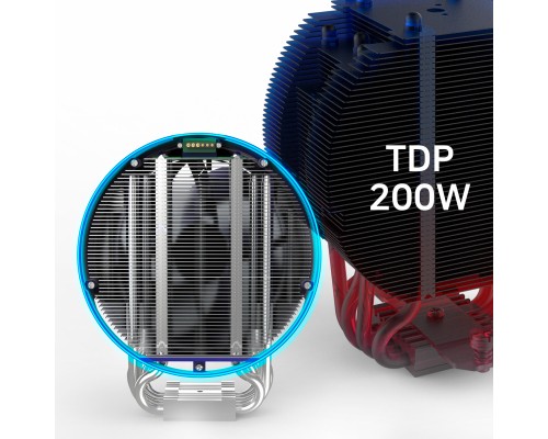 Кулер до процесора Zalman ZET5WHITE