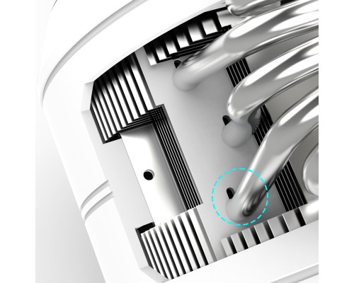 Кулер до процесора Zalman ZET5WHITE