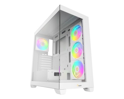Корпус OCYPUS GAMMA C72 WH ARGB (GAMMA-C72-WHD400XX-GL)