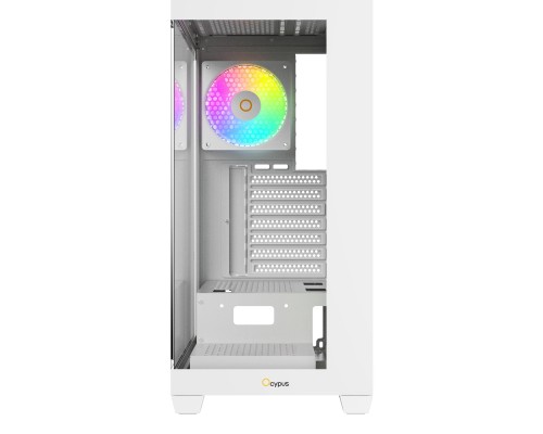 Корпус OCYPUS GAMMA C72 WH ARGB (GAMMA-C72-WHD400XX-GL)
