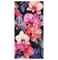 Картина по номерам ArtCraft Яскраві орхідеї 40х80 см (13072-AC)