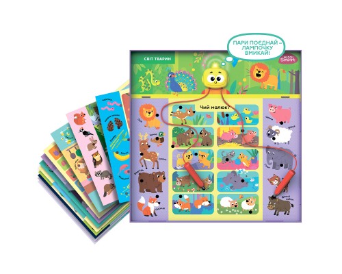 Настільна гра Kiddi Smart Вікторина Світ тварин S2 (157-A-0011-UA)