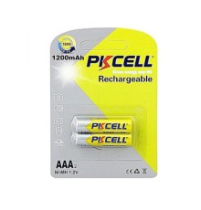 Акумулятор AAA R03 1200mAh 1.2V NiMH Rechargeable Battery, 2шт/бл PkCell (PC/AAA1200-2BR)