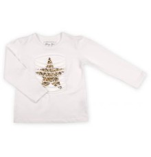 Кофта дитяча Breeze кремова із зіркою (7979-92G-cream)