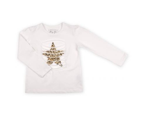 Кофта дитяча Breeze кремова із зіркою (7979-92G-cream)