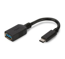 Перехідник Type-C to USB AF 0.15m Digitus (AK-300315-001-S) Перехідник Type-C to USB AF 0.15m Digitus (AK-300315-001-S)