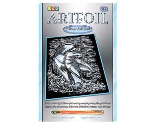 Набір для творчості Sequin Art ARTFOIL SILVER Dolphin (SA0608) Набір для творчості Sequin Art ARTFOIL SILVER Dolphin (SA0608)