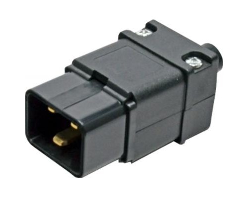 Вилка Kingda розбірна C20, 16A (KD-C20)