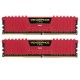 Модуль пам'яті для комп'ютера DDR4 32GB (2x16GB) 2666 MHz Vengeance LPX Red Corsair (CMK32GX4M2A2666C16R)