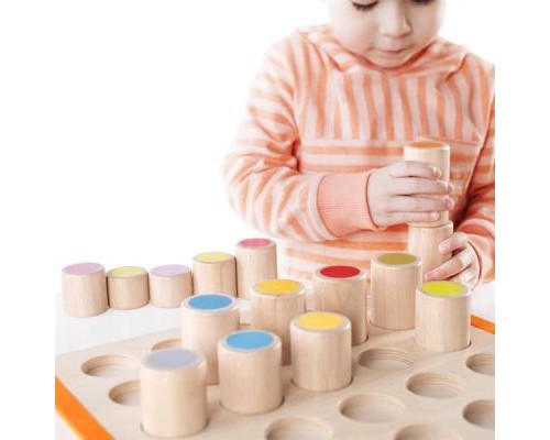 Розвиваюча іграшка Guidecraft Manipulatives Циліндри (G6734) Розвиваюча іграшка Guidecraft Manipulatives Циліндри (G6734)