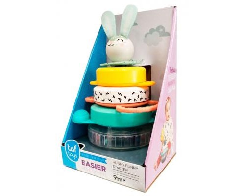 Розвиваюча іграшка Taf Toys пірамідка Кролик колекція Полярне сяйво (12445)
