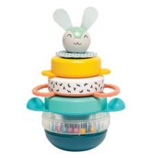 Розвиваюча іграшка Taf Toys пірамідка Кролик колекція Полярне сяйво (12445)