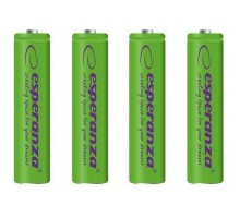 Акумулятор Esperanza AA 2000mAh Ni-MH * 4 green (EZA104G) 