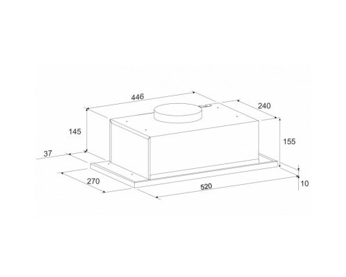 Витяжка кухонна Eleyus INTO 960 52 GR