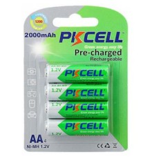 Акумулятор PkCell AA R6 NiMH 2000mAh * 4 (PC/AA2000-4B)