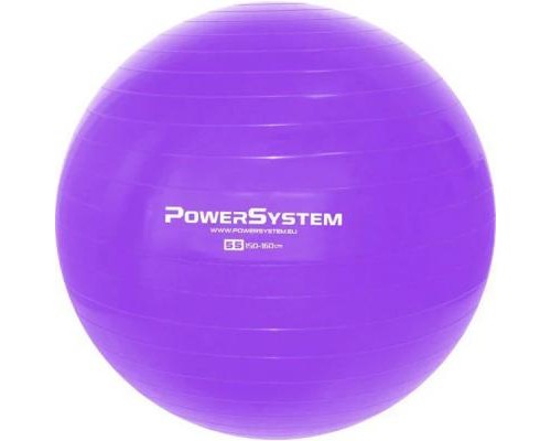 М'яч для фітнесу Power System PS-4011 55cm Purple (PS-4011_55cm_Purple)