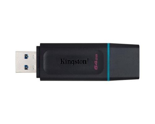 USB флеш накопичувач Kingston 64GB DataTraveler Exodia Black/Teal USB 3.2 (DTX/64GB) 