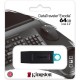 USB флеш накопичувач Kingston 64GB DataTraveler Exodia Black/Teal USB 3.2 (DTX/64GB) 