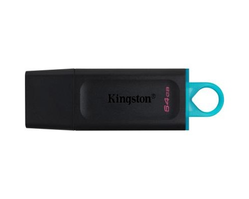 USB флеш накопичувач Kingston 64GB DataTraveler Exodia Black/Teal USB 3.2 (DTX/64GB) 